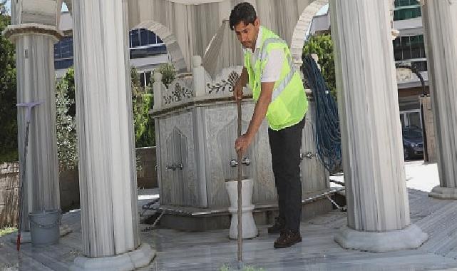 Menderes’te Camiler Bayrama Hazır