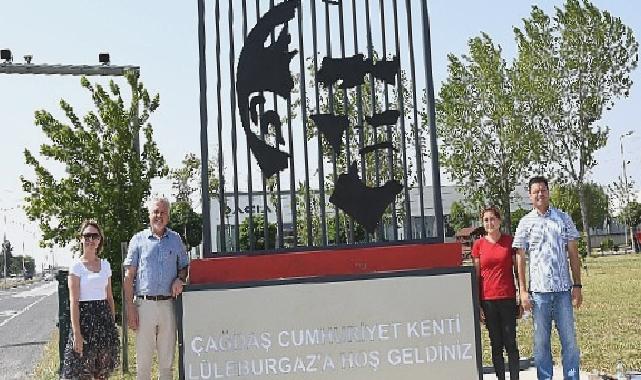 Lüleburgaz’da 100’üncü yıla özel kent girişi