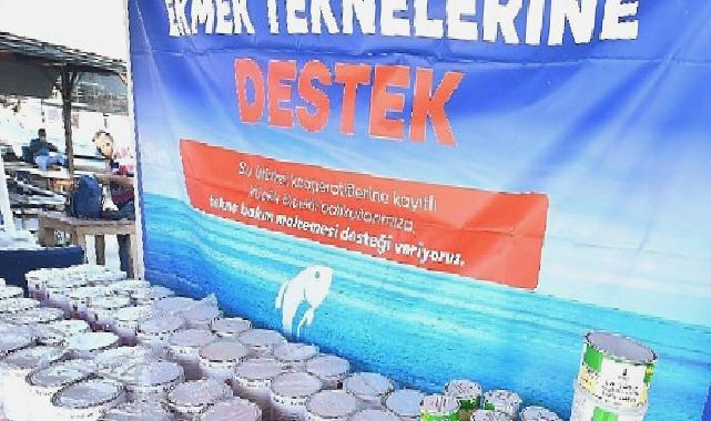 Av sezonu öncesi İzmirli balıkçılara büyük destek