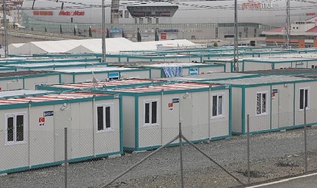 Kocaeli Büyükşehir’in konteyner kentlerinde huzurlu yaşam