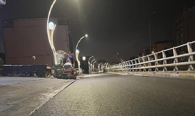 Körfez Eşref Bitlis Caddesi ışıl ışıl oldu