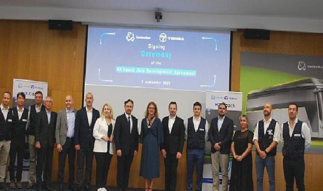 TEMSA ve CaetanoBus Türkiye’nin İlk Şehirler Arası Hidrojenli Otobüsünü 2024’te Banttan İndirecek