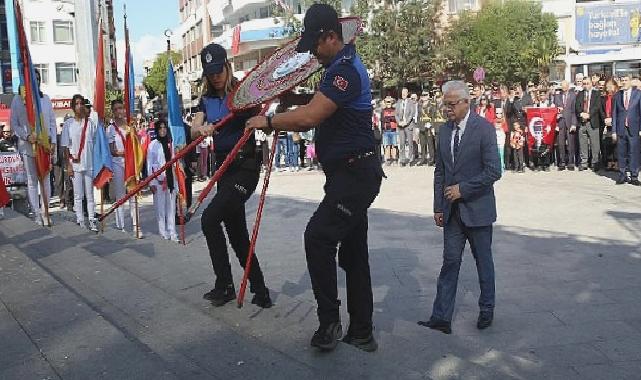 29 Ekim Çelenk Töreni yapıldı