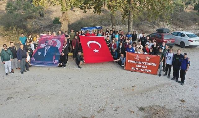 Aydınlılar Cumhuriyet’in 100. Yılını ‘Trekking’ Etkinliğiyle kutladı