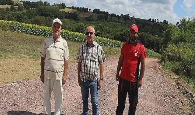 Büyükşehirle çiftçinin yolu hep açık