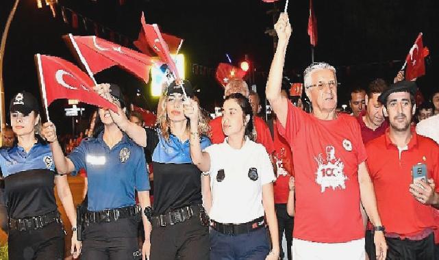 Cumhuriyet’in 100’ncü yılı Kemer’de coşkuyla kutlanıyor