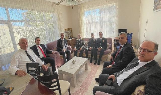 Cumhuriyet’in 100.yılında belediye başkanı Ulaş Yurdakul’dan anlamlı ziyaret