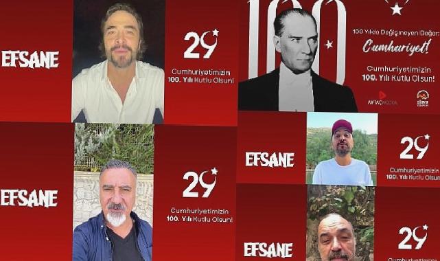 EFSANE ekipten 29 Ekim kutlaması