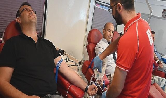 Kemer’de “100’ncü yıl 100 Ünite Kan” etkinliği yapıldı