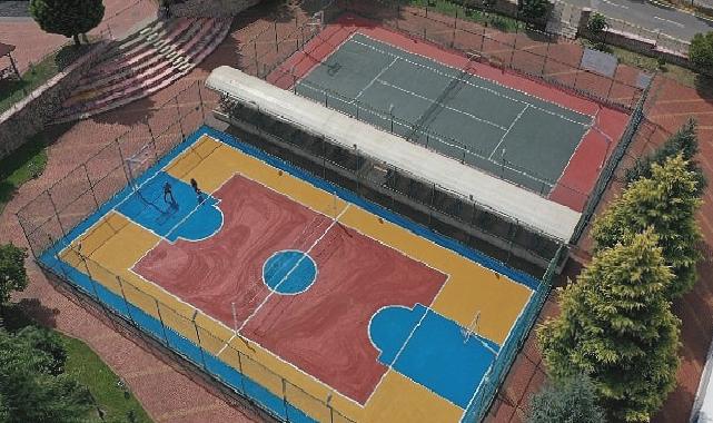 188 okula basket ve voleybol sahası