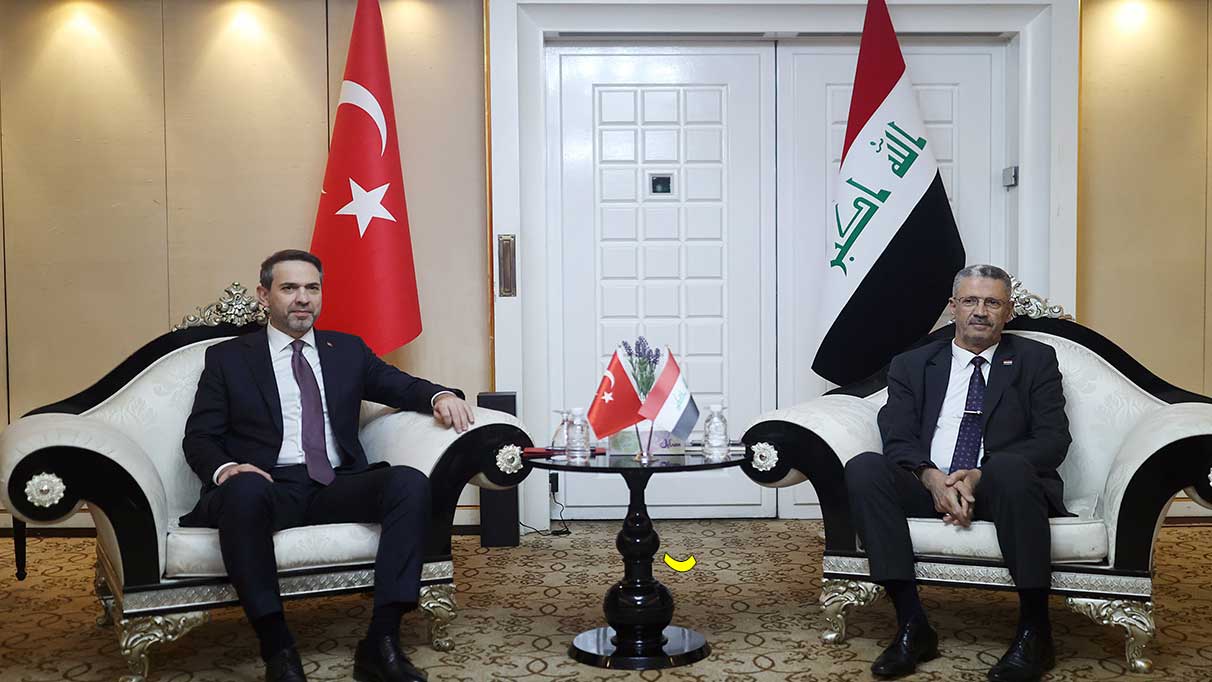 Bakan Bayraktar, Irak Petrol Bakanı ile bir araya geldi