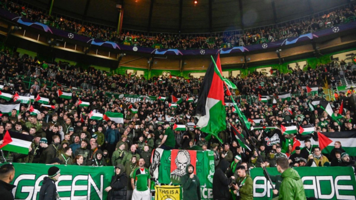 Celtic, UEFA’dan Filistin’e destek vermesi nedeniyle para cezası aldı.