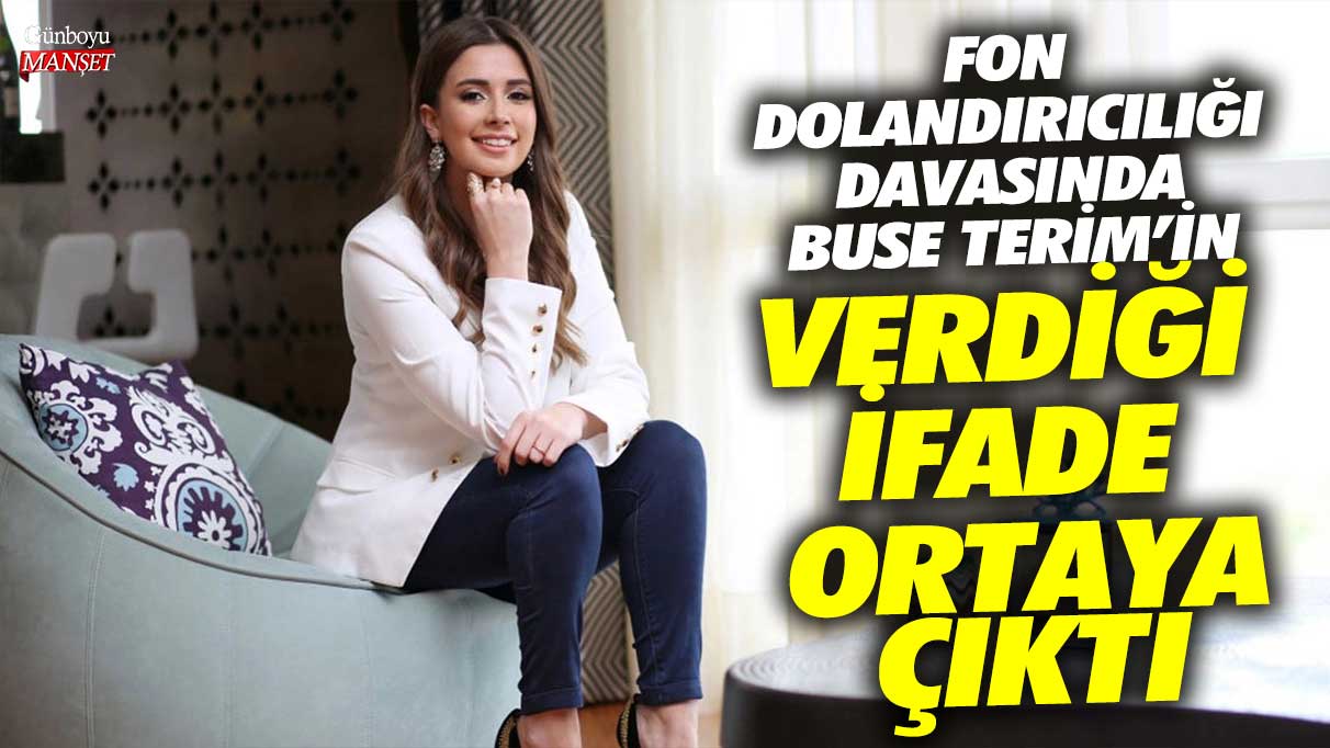 Buse Terim, fon dolandırıcılığıyla ilgili ifade verdi