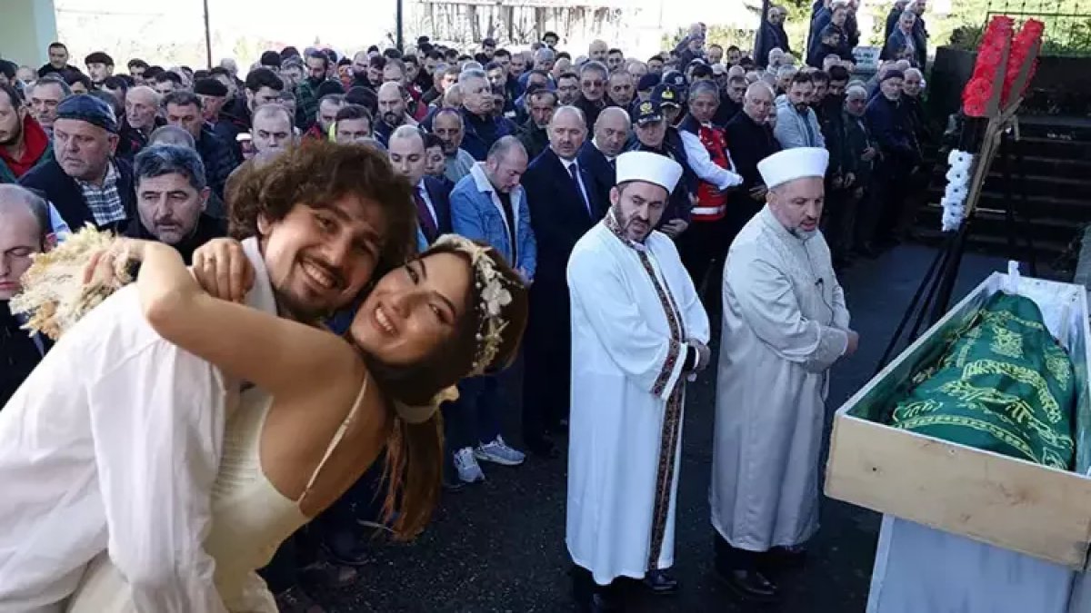 Giresun’da yaşanan maden göçüğünde hayatını kaybeden 5 aylık evli mühendis, son yolculuğuna uğurlandı.