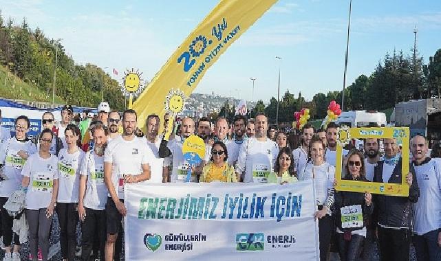 CK Enerji çalışanları İstanbul Maratonu’nda otizmli çocuklar için koştu