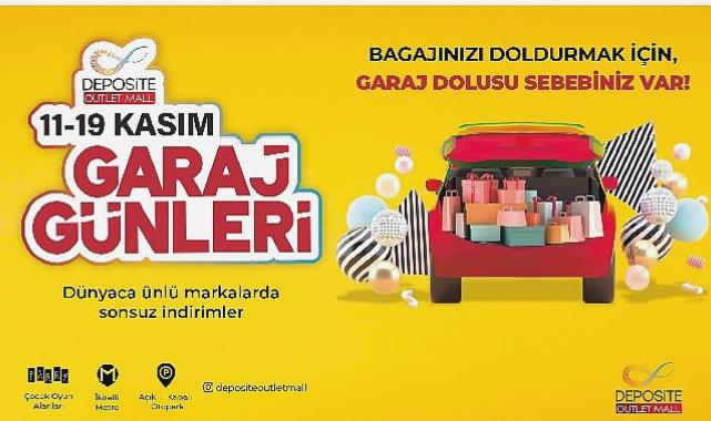 Deposite outlet mall’de garaj günleri başlıyor