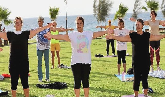 Didim belediyesi’nin pilates etkinlikleri devam ediyor