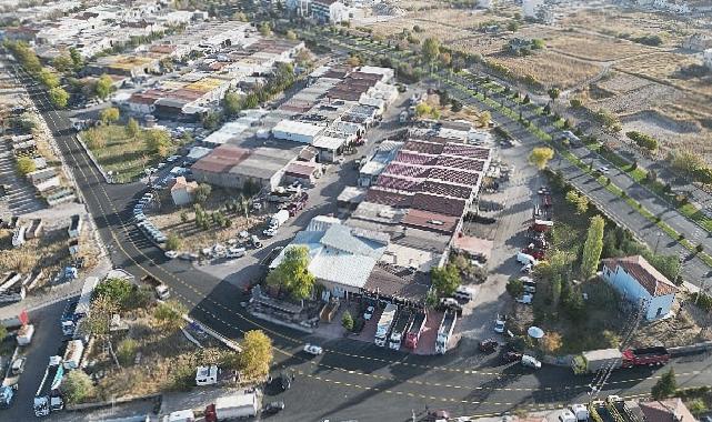 Lale sanayi ve yeni sanayi sitesi’nde altyapı ve sıcak asfalt çalışmaları tamamlandı