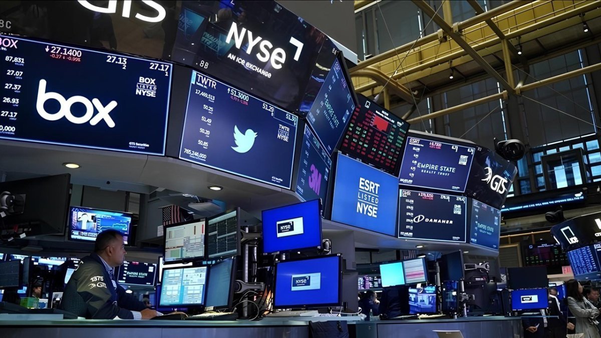 New York Borsası günü düşüşle tamamladı.