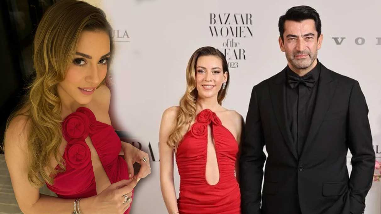 Sinem Kobal’ın cesur tercih ettiği elbiseyle ödül töreni gecesine damga vurdu