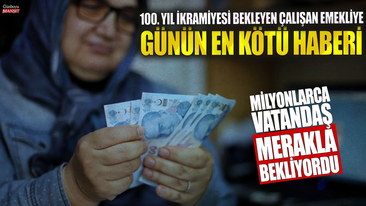 100. yıl ikramiyesi bekleyen emeklilere kötü haber: Beklediği ikramiye milyonlarca vatandaşın heyecanla beklediği beklenen haber değil