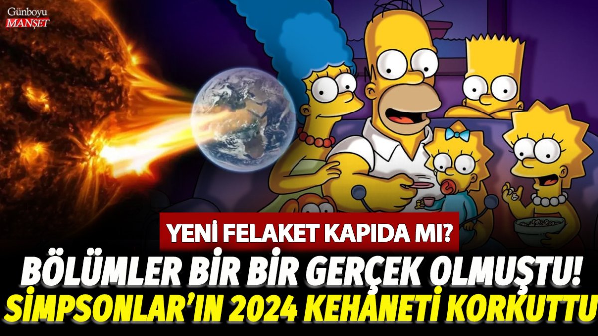 Simpsonlar 2024 kehaneti gerçek olabilir mi? Her bölümünde gerçekleşen olaylar korkutucu bir felakete mi işaret ediyor?