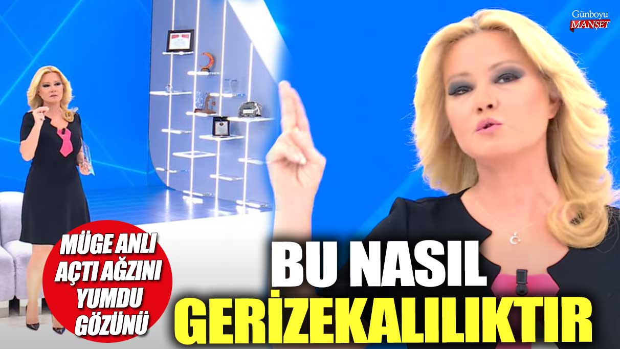 Müge Anlı’nın şok edici çıkışı: Bu ne aptallıktır!