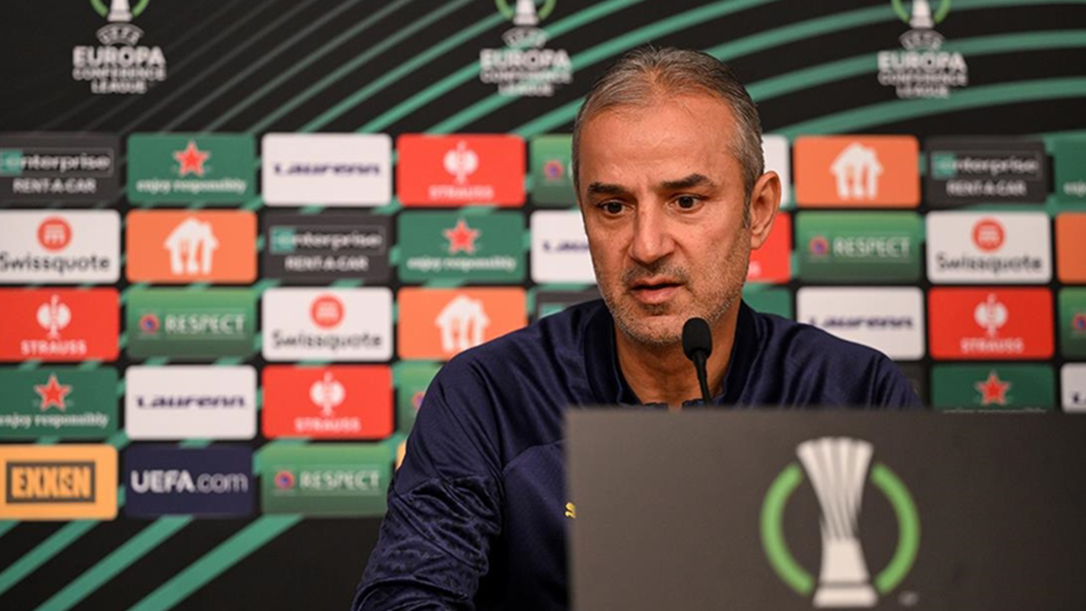 İsmail Kartal, Spartak Trnava maçı öncesi kendinden emin açıklamalarda bulundu