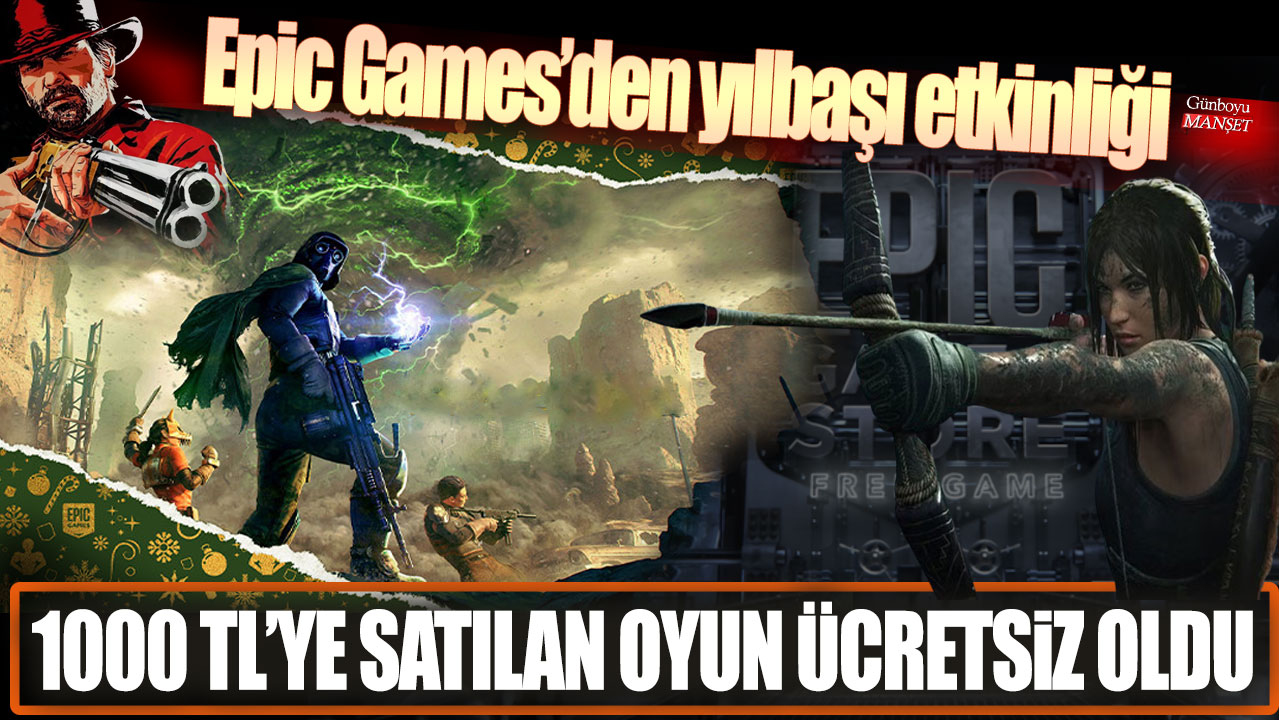 Epic Games, 1000 TL değerindeki oyunu ücretsiz olarak sunuyor! Kullanıcıları sevindirecek haber geldi.