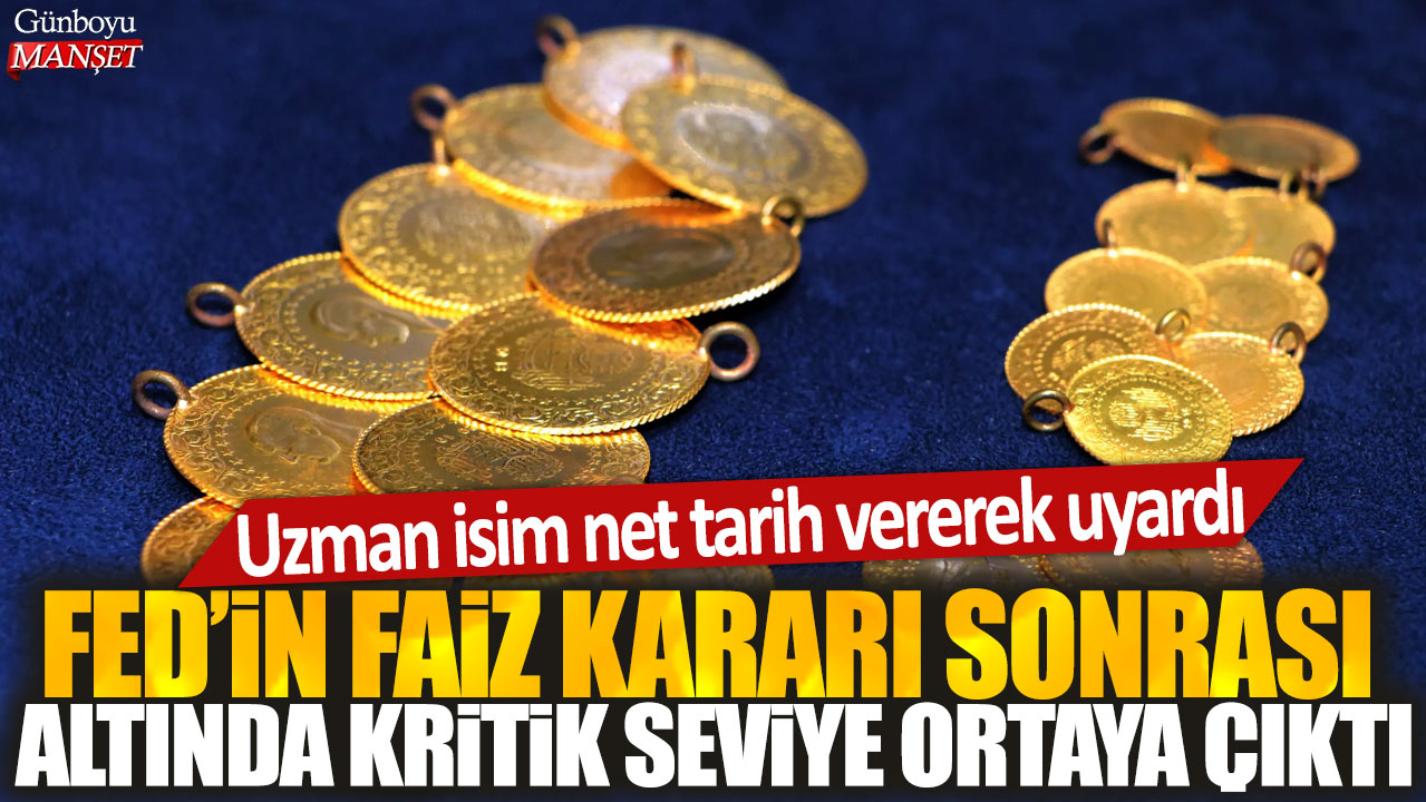 Uzman isim Fed’in faiz kararı sonrası altında kritik seviye belirledi ve net bir uyarıda bulundu.