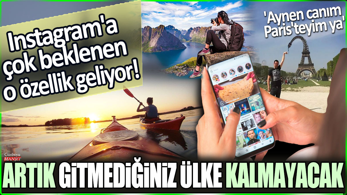 Instagram yeni özellikle arka plan değiştirme ile kullanıcıların istedikleri ülkelerin fotoğraflarını ekleyebilecekleri bir özellik sunuyor. Artık hayal ettiğiniz her yerde olabilirsiniz!
