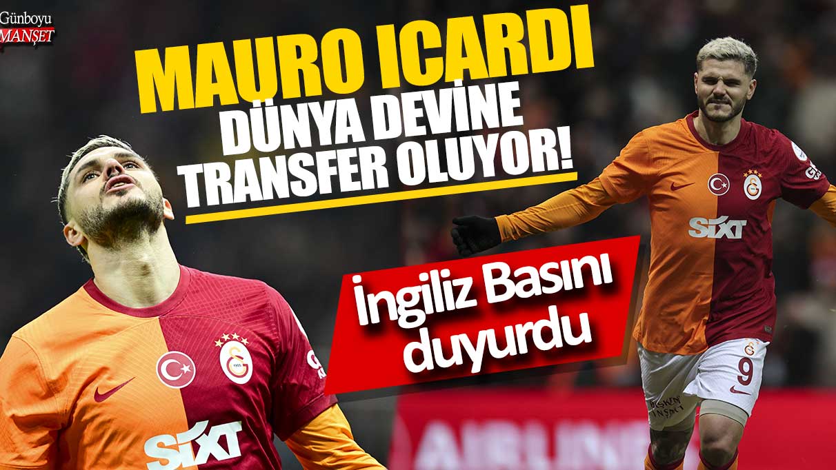 Mauro Icardi is set to transfer to a world giant, as announced by the English press!