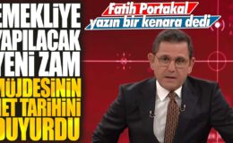 Emekliye yapılacak yeni zam müjdesinin net tarihi Fatih Portakal tarafından açıklandı.