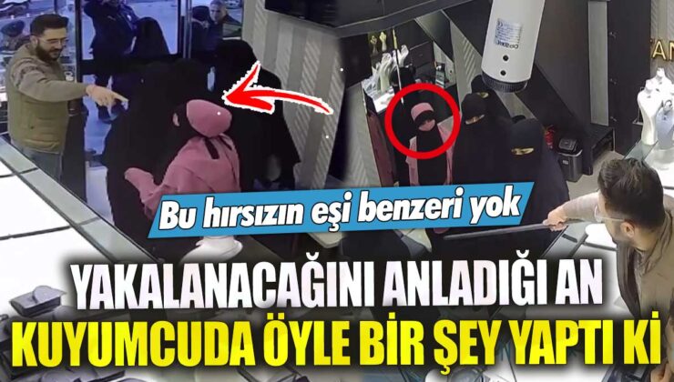 Çok Yetenekli Bir Hırsız: Kuyumcudaki Kaçışı Şaşırtıcı!