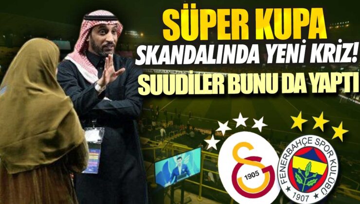 Suudi Arabistan’ın Suç İşlediği Süper Kupa Skandalında Yeni Gelişme!