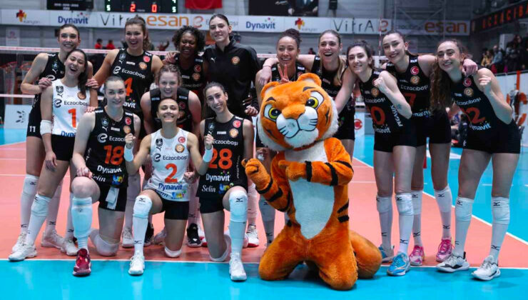 Eczacıbaşı Dynavit, Karayolları’nı 3-0 yenerek galip geldi.