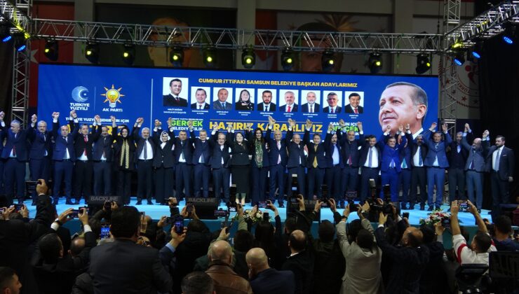 Samsun’da Cumhur İttifakı Adayları Resmen Tanıtıldı