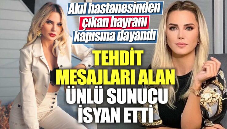 Akıl Hastanesinden Taburcu Olan Hayran, Kapısında Bekleyerek Tehdit Mesajları Alan Ünlü Sunucuya İsyan Etti