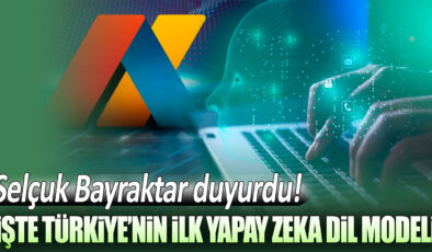 Selçuk Bayraktar tarafından duyurulan Türkiye’nin ilk yapay zeka dil modeli ortaya çıktı!