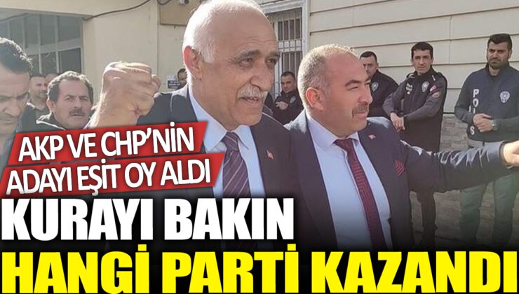 Çıldır’da Oylar Eşit Çıktı, Kura Çekimi Sonucunda Belediye Başkanı Belli Oldu!
