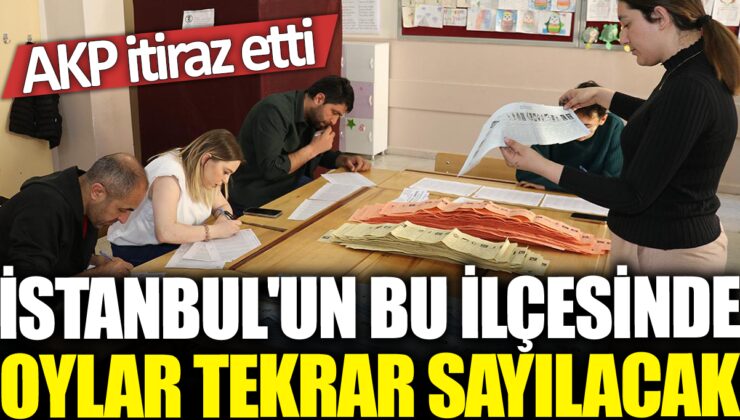 AK Parti itirazı kabul edildi: Gaziosmanpaşa’da oylar yeniden sayılacak!