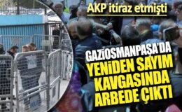 Gaziosmanpaşa Yeniden Sayım Sürecinde Kavga Çıktı! – İşte Detaylar