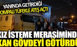 TÜFEKLE İSTEME GİDEN ADAMIN DEHŞET SAÇTIĞI OLAY!