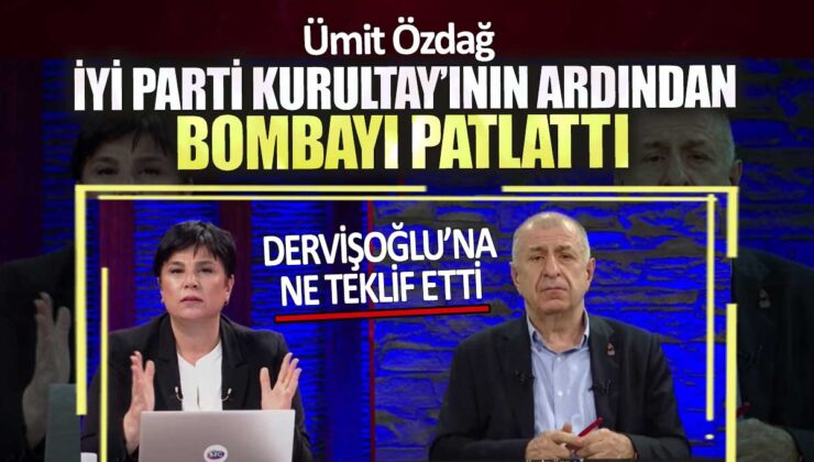 Ümit Özdağ: “İYİ Parti’den Ayrılmaya İten Gerekçelerim Vardı” – İşte Detaylar