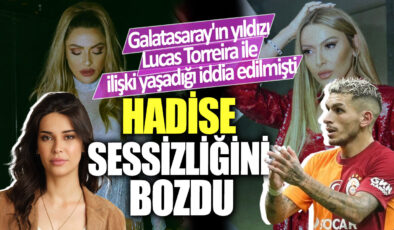 Hadise’nin Galatasaray tribünlerinde aşk iddiaları!