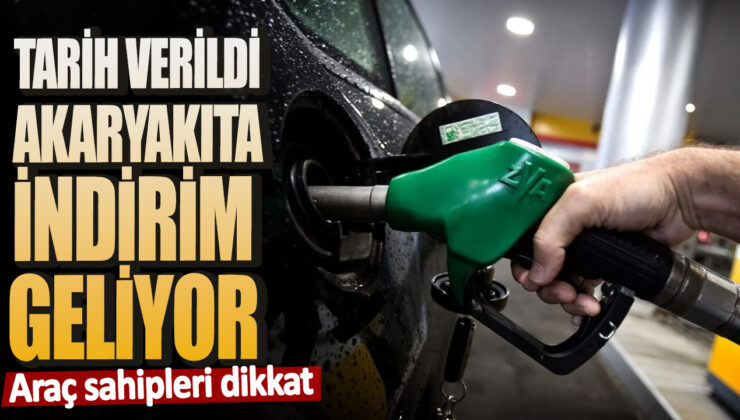 Araç Sahipleri Dikkat! Tarih Verildi: Akaryakıta İndirim Geliyor!