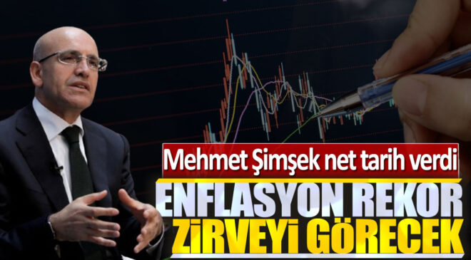 Mehmet Şimşek’ten Enflasyon Uyarısı: Rekor Zirve Geliyor!